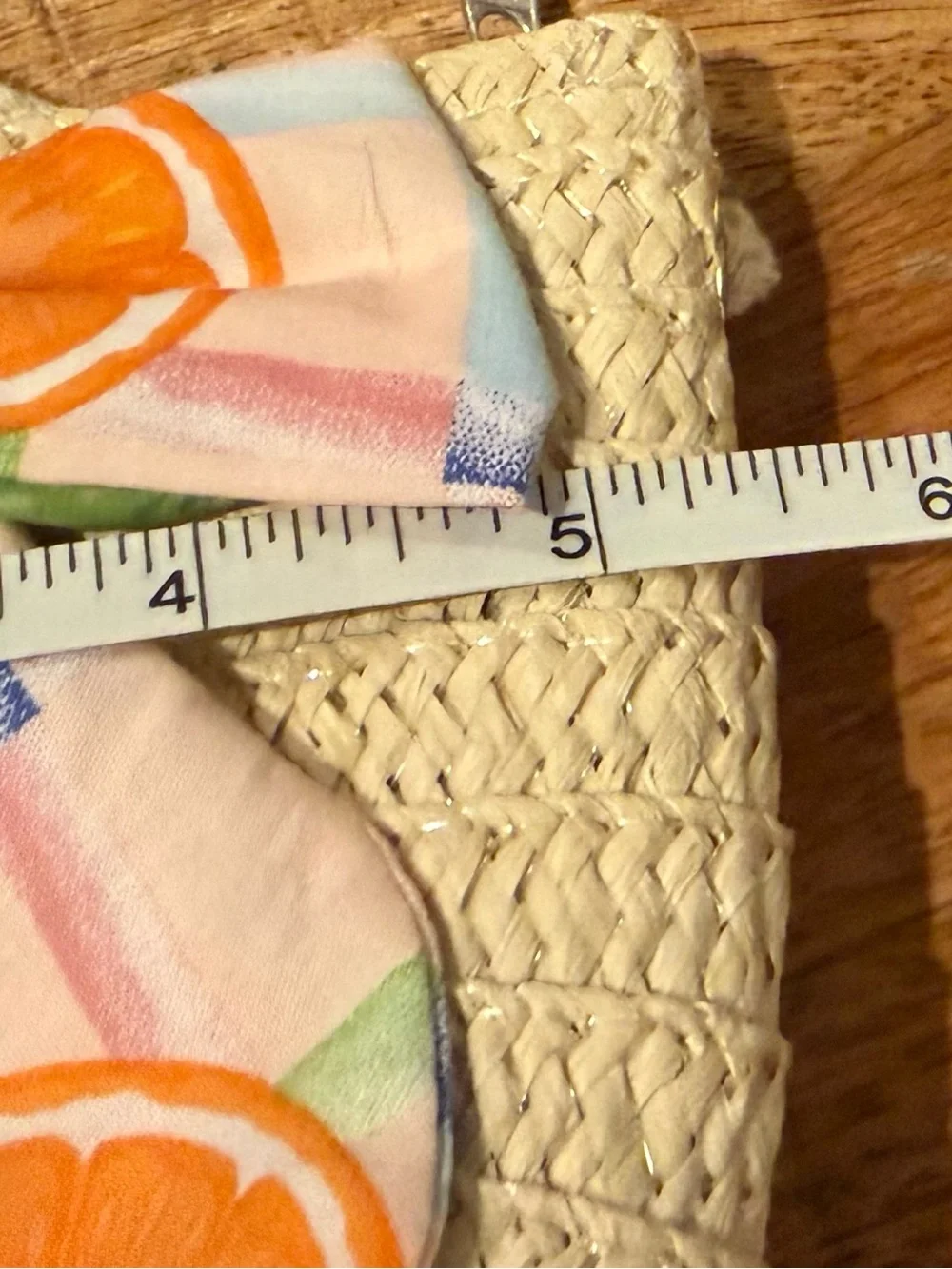 Lemons & Orange Bow Detailed Mini Bag NWT